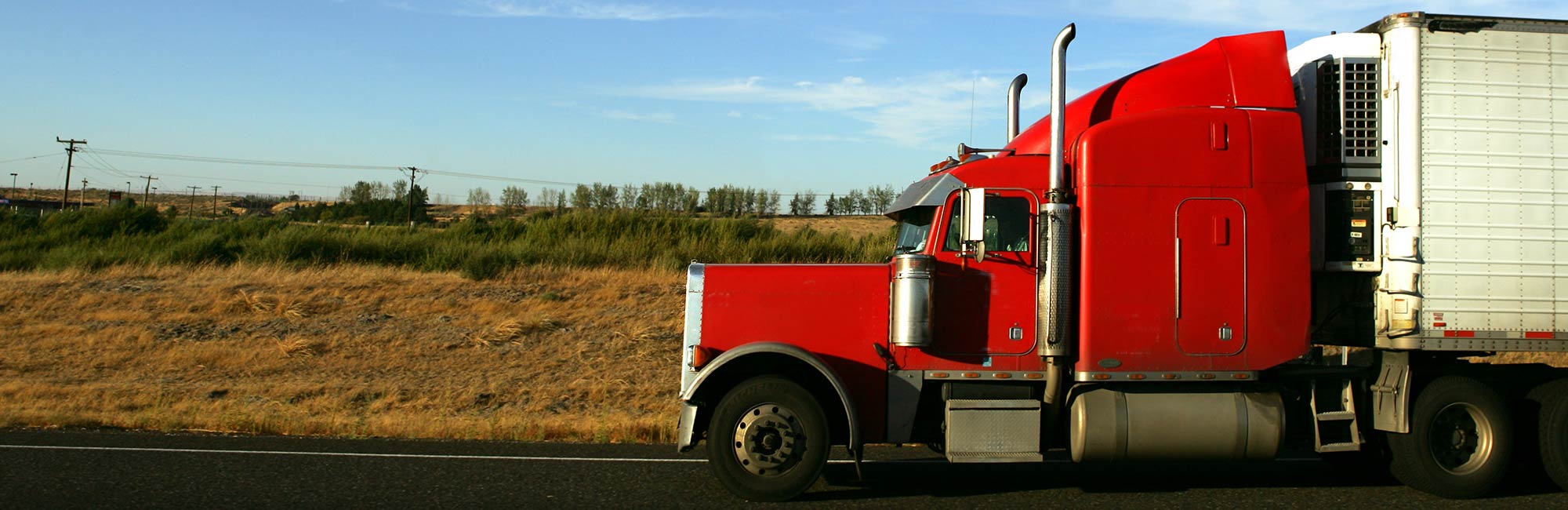 Red Semi-Truck
